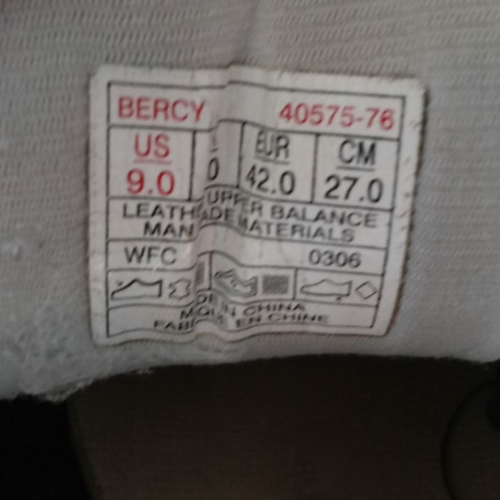 Vintage VANS skate shoes BERCY 40575-76 90'S ERA - Picture 12 of 13